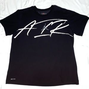 Men’s Black Air Jordan Dri Fit “Air” T-Shirt